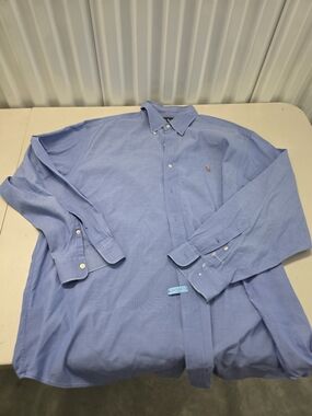 Ralph Lauren Button Down Shirt Yarmouth Men's Size 17-34